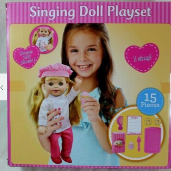 New Adventures Singing Chef Doll Patty Cake - Picture 3 of 5